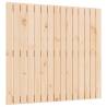 Elegant Wall Headboard - Solid Pine Wood | 95.5x3x90 cm