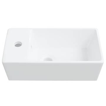Modern Ceramic Square Sink Basin Faucet | Hipo Market