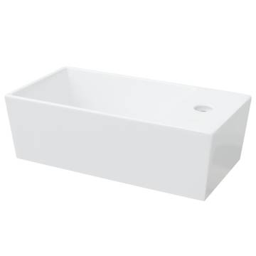Modern Ceramic Square Sink Basin Faucet | Hipo Market