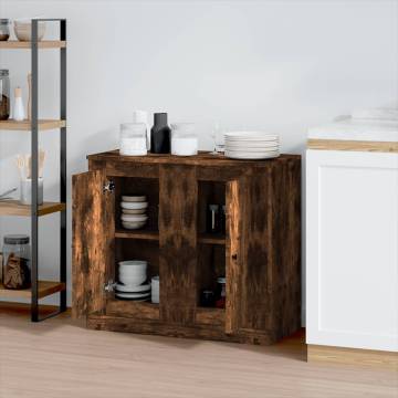 Classic Smoked Oak Sideboards - 2 pcs | HipoMarket