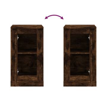 Classic Smoked Oak Sideboards - 2 pcs | HipoMarket