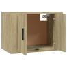 Wall-Mounted TV Cabinets 2 pcs Sonoma Oak - Stylish Storage