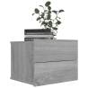 Grey Sonoma Bedside Cabinets - Stylish & Space-Saving | HipoMarket