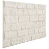 3D Wall Panels with White Brick Design - 11 pcs EPS