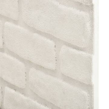 3D Wall Panels with White Brick Design - 11 pcs EPS