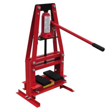 6-Ton Hydraulic Heavy Duty Floor Shop Press | HipoMarket