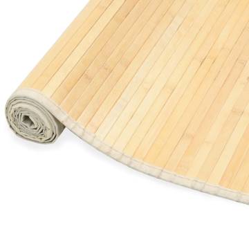 Natural Bamboo Rug 150x200 cm | Eco-Friendly Home Decor