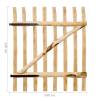 Single Fence Gate Hazel Wood 100x120 cm | Rustic Garden Entry