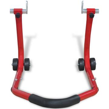 Motorcycle Rear Stand Red – Adjustable & Durable for Sports Bikes