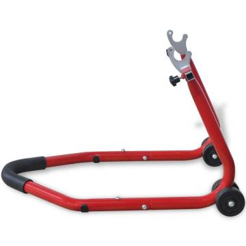 Motorcycle Rear Stand Red – Adjustable & Durable for Sports Bikes