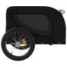 Pet Bike Trailer - Black Oxford Fabric & Iron | HipoMarket UK