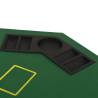 8-Player Folding Poker Tabletop - Green Octagonal | HipoMarket