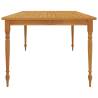 Batavia Table 200x100 cm | Solid Teak Wood Dining Table