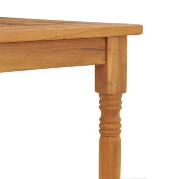 Batavia Table 200x100 cm | Solid Teak Wood Dining Table