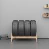 Tire Rack 120x40x40 cm - Solid Pine Wood Storage Solution