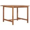 Garden Table 120x120x75 cm Solid Teak Wood Size 120 x 120 x 75 cm Quantity in Package 1 Shape octagon 