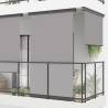 Balcony Side Awning 175x250 cm Grey - Stylish Privacy Solution