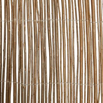 Willow Fence 500x170 cm - Natural Outdoor Decor