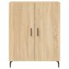 Stylish Highboard Sonoma Oak - 69.5x34x180 cm | Hipomarket