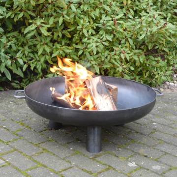 Esschert Design 70 cm Steel Fire Bowl - Elegant Outdoor Warmth