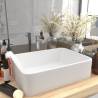 Luxury Wash Basin Matt White 41x30x12 cm Ceramic Colour matte white 