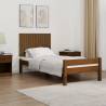 Wall Headboard Honey Brown 95.5x3x60 cm Solid Wood Pine Colour honey brown Size 95.5 x 60 cm Quantity in Package 1 