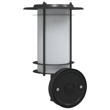 Outdoor Wall Light Black Stainless Steel for All Spaces