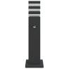 Outdoor Floor Lamp with Sensor - Black 50 cm Aluminium