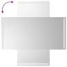 Stylish LED Bathroom Mirror 50x100 cm - IP65 Waterproof