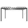 Modern Gazebo with Louvered Roof - 3x4 m Anthracite