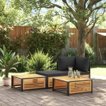 Garden Table 68x68x30 cm Solid Wood Acacia - Durable & Stylish