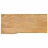 Table Top 100x40x3.8 cm Live Edge Solid Wood Mango Colour mango wood(natural) Size 100 x 40 cm Quantity in Package 1 Thickness 38 mm 