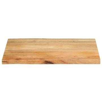 Table Top 70x60 cm Live Edge Solid Wood Mango - HipoMarket