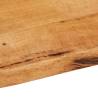 Table Top 70x60 cm Live Edge Solid Wood Mango - HipoMarket