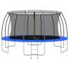 Round Trampoline Set 488x90 cm - Safe & Fun for Kids