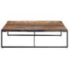 Industrial Coffee Table 140x140 cm - Solid Reclaimed Wood