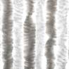 Fly Curtain Light Grey & White 118x220 cm - Chenille Insect Shield