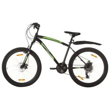 Mountain Bike 21 Speed 26" Wheel - Black | HiPo Market