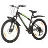 Mountain Bike 21 Speed 26" Wheel - Black | HiPo Market