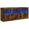 LED Sideboard in Smoked Oak - Modern & Stylish Storage Solution