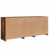 LED Sideboard in Smoked Oak - Modern & Stylish Storage Solution