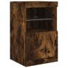 LED Sideboard in Smoked Oak - Modern & Stylish Storage Solution