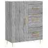 Elegant Highboard Grey Sonoma - Stylish Storage Solution