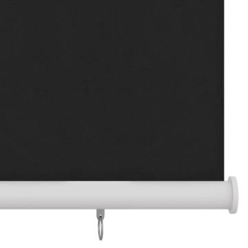 Outdoor Roller Blind 100x140 cm Black | Privacy & Style