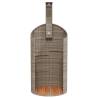 Stylish Outdoor Shower Grey - 100x100x241.5 cm | HipoMarket