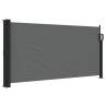 Retractable Side Awning Anthracite 100x300 cm | HipoMarket