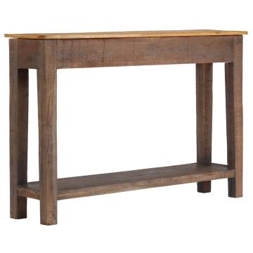 Vintage Solid Wood Console Table - 118x30x80 cm | HipoMarket