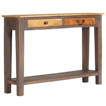 Vintage Solid Wood Console Table - 118x30x80 cm | HipoMarket