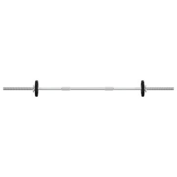 30 kg Cast Iron Barbell & Dumbbell Set - Versatile Workout Gear