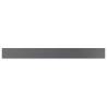 High Gloss Grey Bookshelf Boards - 4 pcs | 100x10x1.5 cm